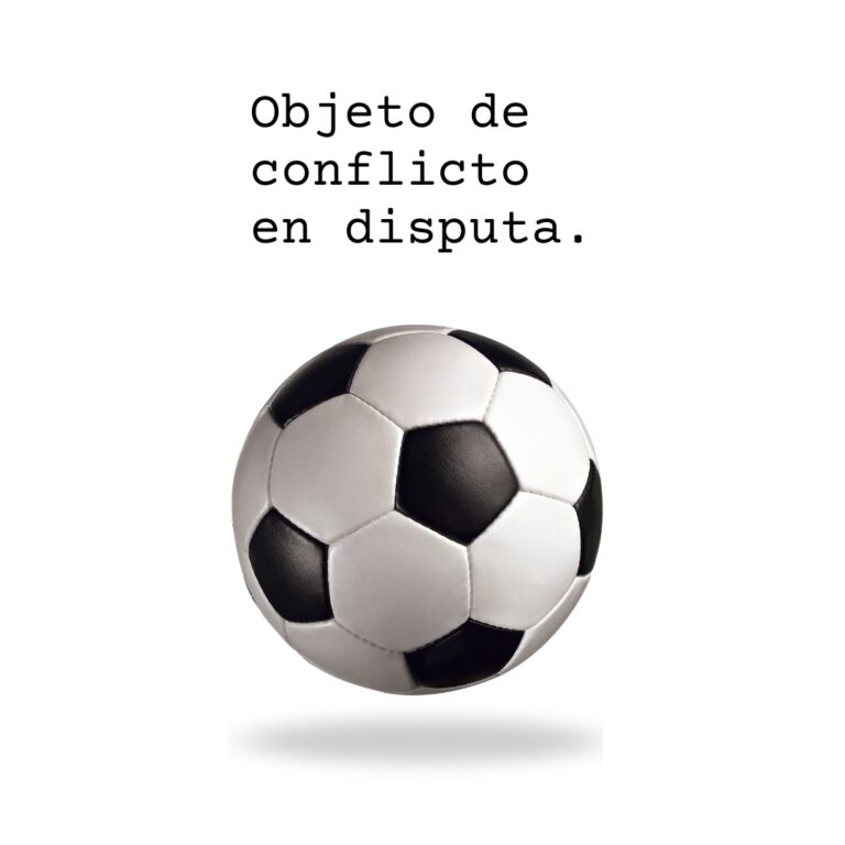 Objeto de conflicto en disputa.